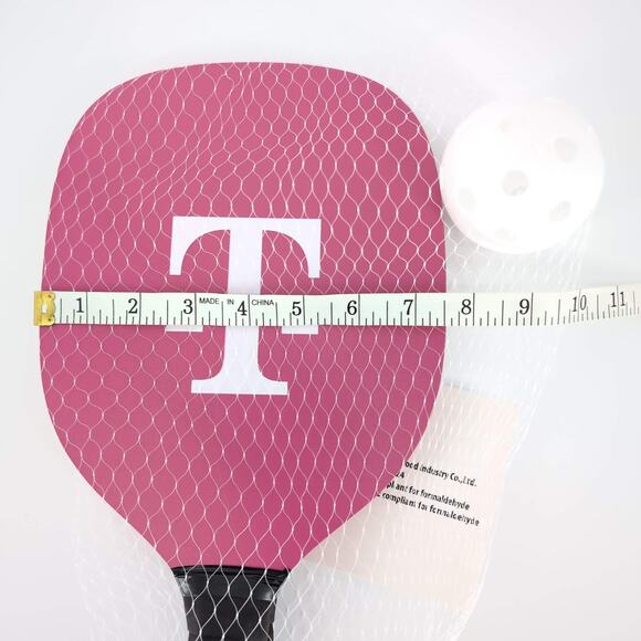 T-Mobile Pickleball Set of Two Pink & Black Paddles and White Ball - New in Bag - Picture 10 of 11